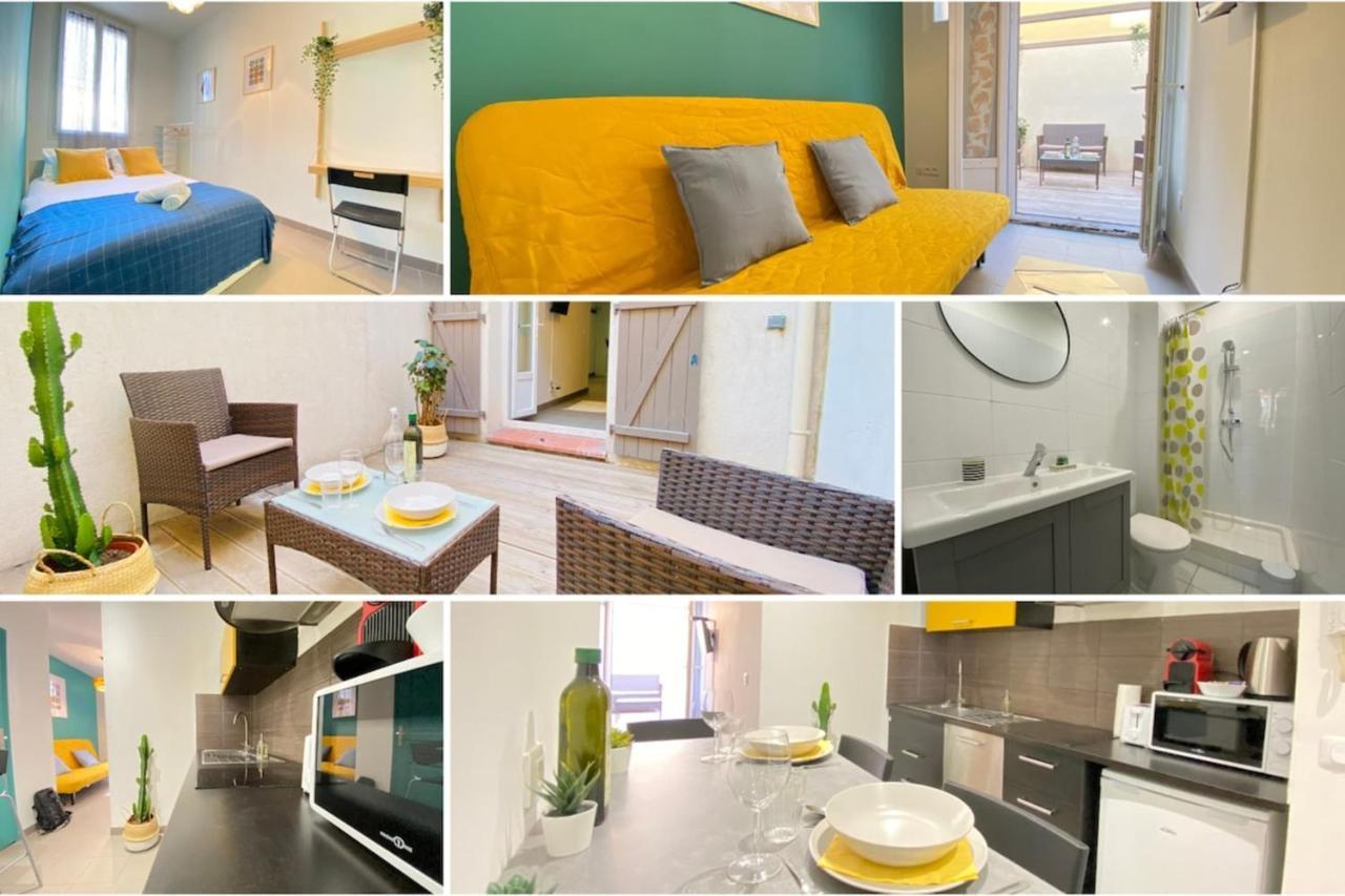 Happyhome Terrasse En Ville Fastwifi Netflix Марсель Экстерьер фото