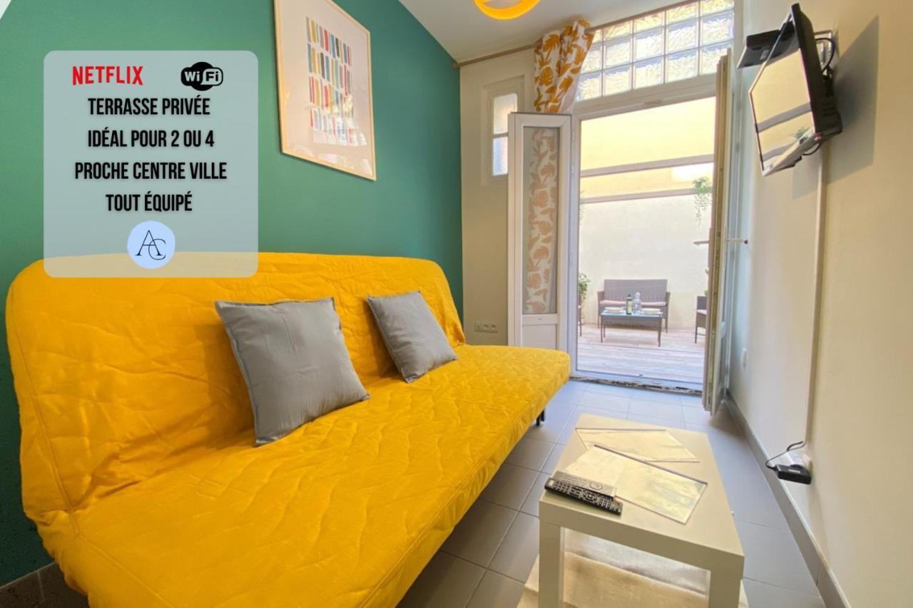 Happyhome Terrasse En Ville Fastwifi Netflix Марсель Экстерьер фото